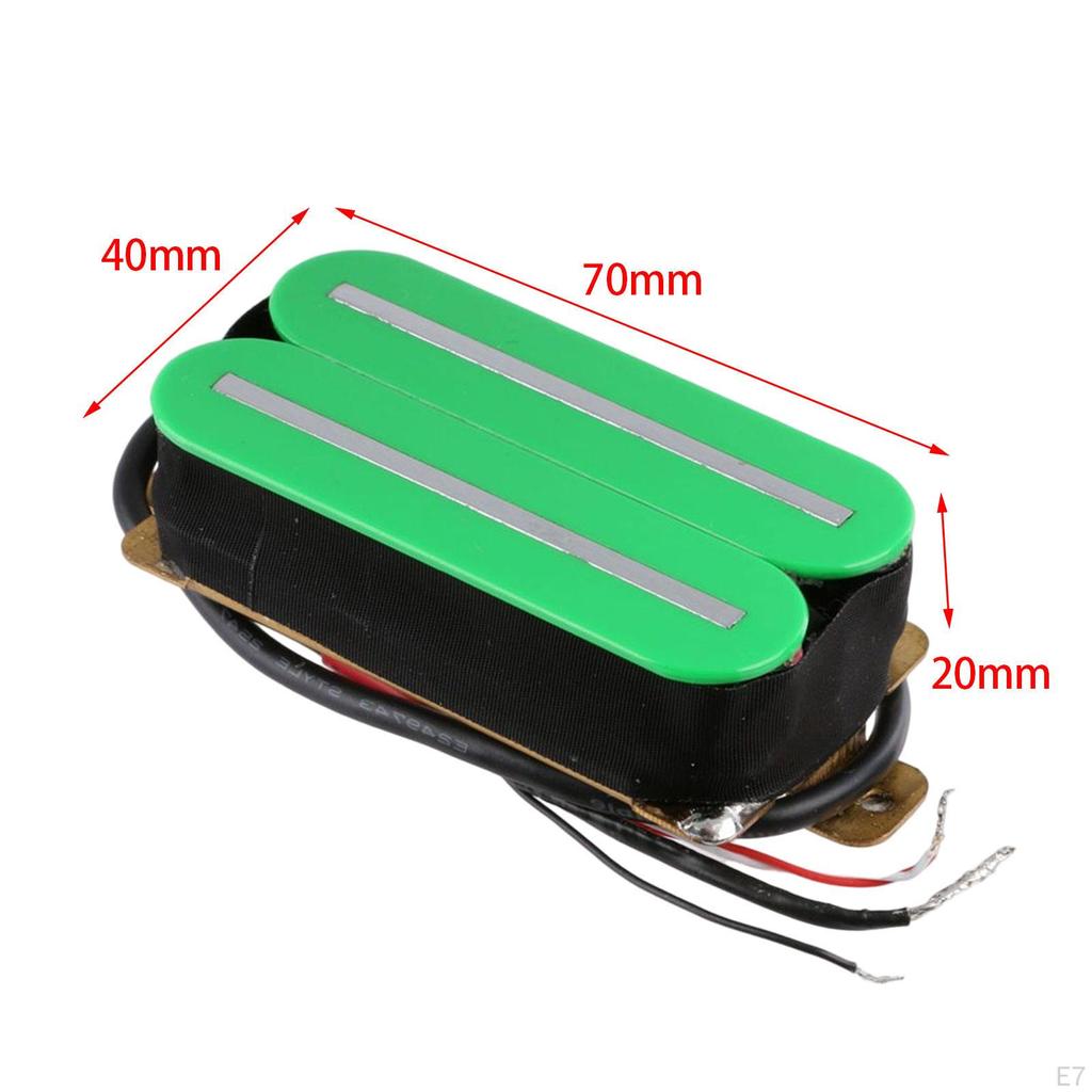 Alloy Guitar Dual Pickups Bridge for Electric Parts