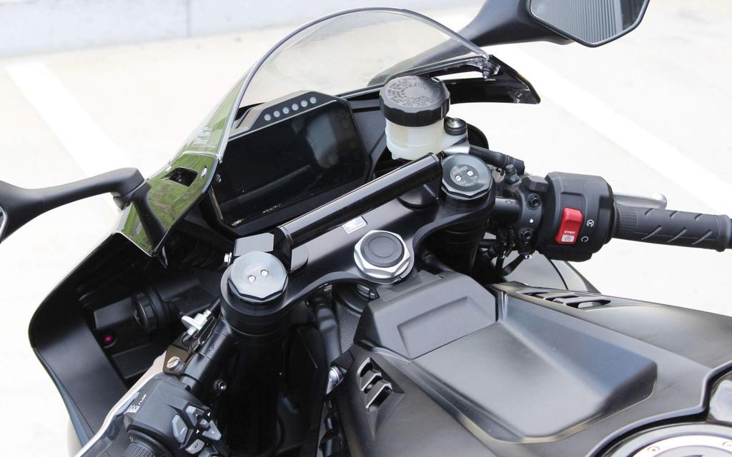 Kijima Motorcycle Handlebar Mounting for Parts Bar, Steel, 22.2mm, Black, 204-0699, CBR1000RR-R ('20-)