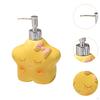 Ceramic Lotion Dispenser with Pump for Liquid Refill Container In Restaurant