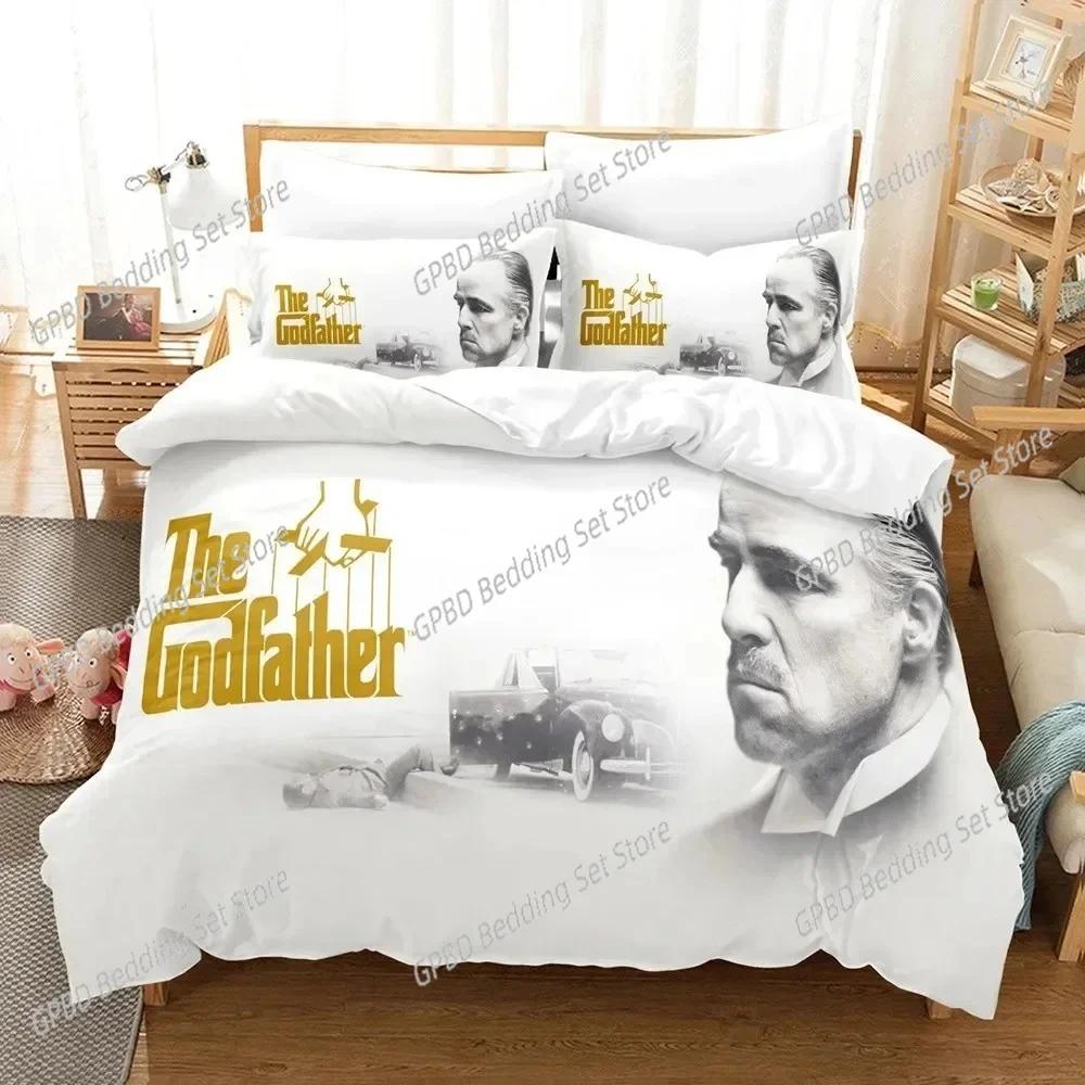 Comforter 3D Print Godfather Bedding Set For Bedroom Soft Modern S Comefortable Kids And