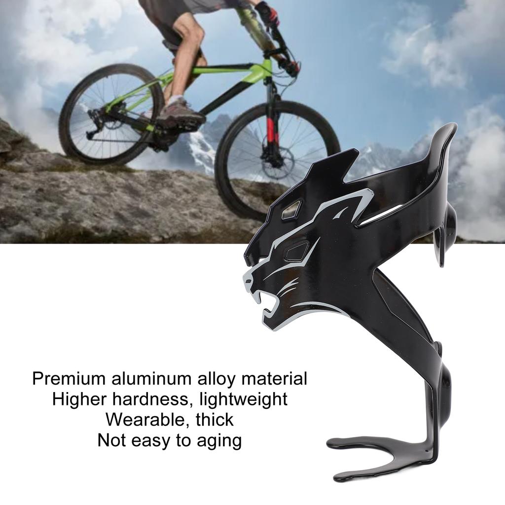 Bike Water Bottle Holder Lightweight Thick Aluminum Alloy Flexible Bicycle Cup Cage for Mountain Folding Bikes