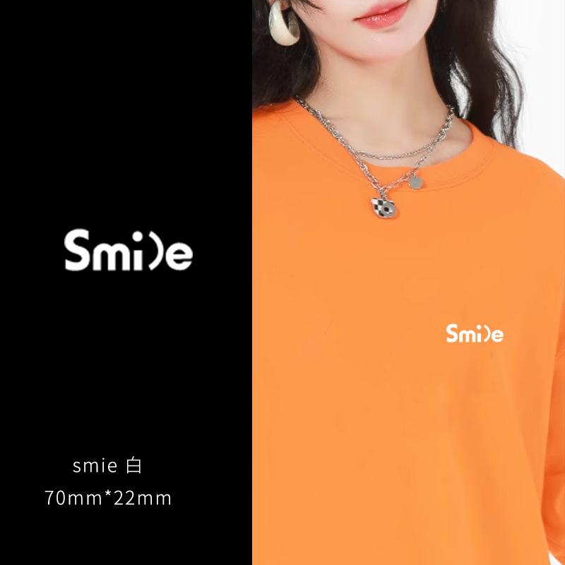 Heat Transfer Sticker Couple Clothes T-Shirt Decorative Pattern Printing Heat Transfer Sticker Hot Ironing Sticker Small