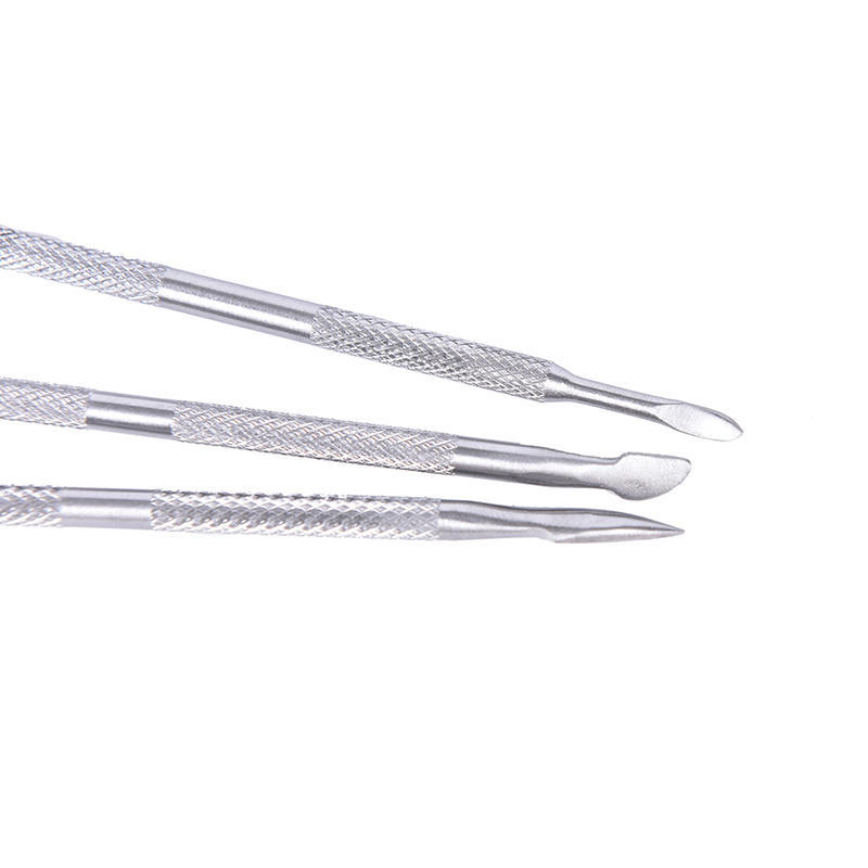 Stainless Steel Nail Art Tool Manicure Pedicure Cuticle Pusher Trimmer Remover