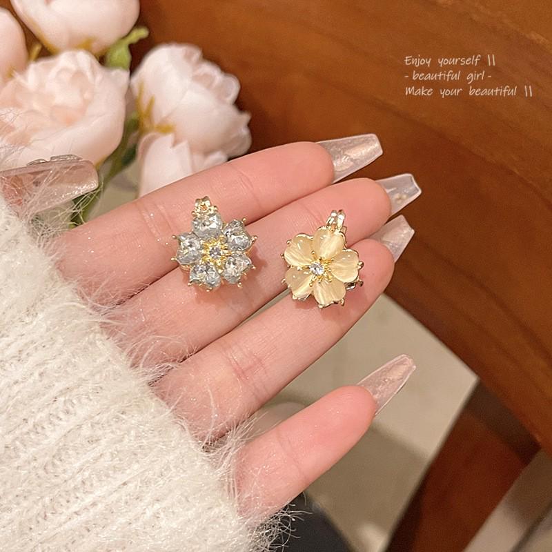 Elegant Bow-Knot Tassel Alloy Earrings for Women's 2025 Spring/Summer