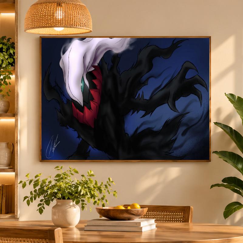 5D Diamond Painting Darkrai DIY Full Drill Diamond Art Kit Home Decoration