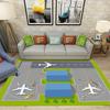 Runway Terminal Floor Mat Children's Play Carpet Bedroom Living Room Warm Anti Slip Rug Home Decoration