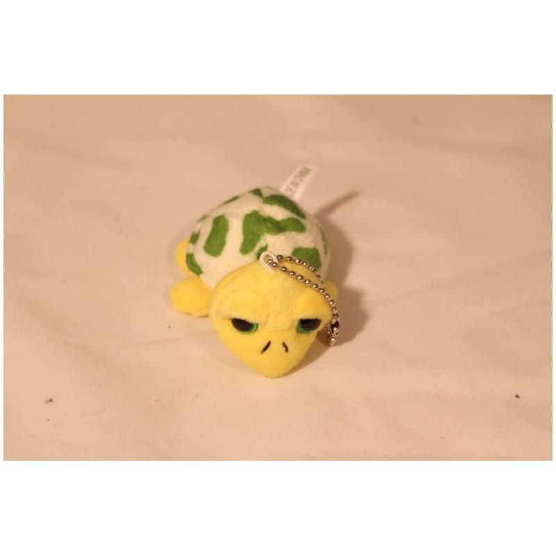Adorable Big Eye Turtle Plush Pendant Soft Pp Cotton Filled Keychain For Bags