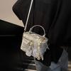 High-end niche bag women's new fashion retro messenger bag women's portable mini box bag
