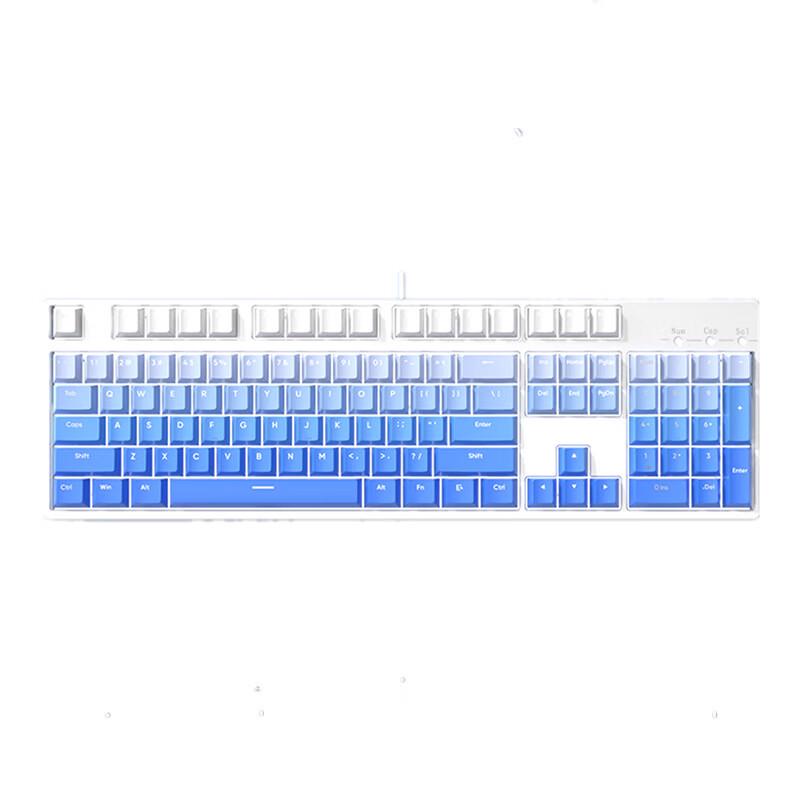 OLOEY Gradient 104-Key Wired Gaming Mechanical Keyboard