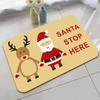 Christmas Decorations Christmas Mat Non-slip Gnome Door Mat New Outdoor Carpet  Home