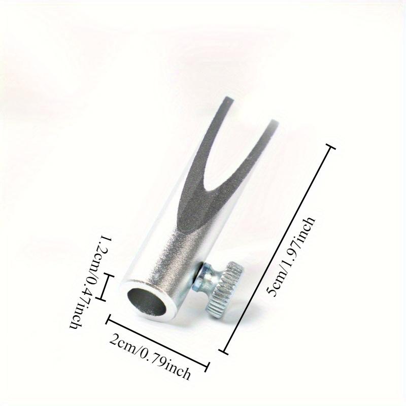 1/2Pcs Adjustable Aluminum Alloy Eyebrow Pencil Sharpener Tool – Manual Drawing Pen Knife with Secure Clamp for Beginners