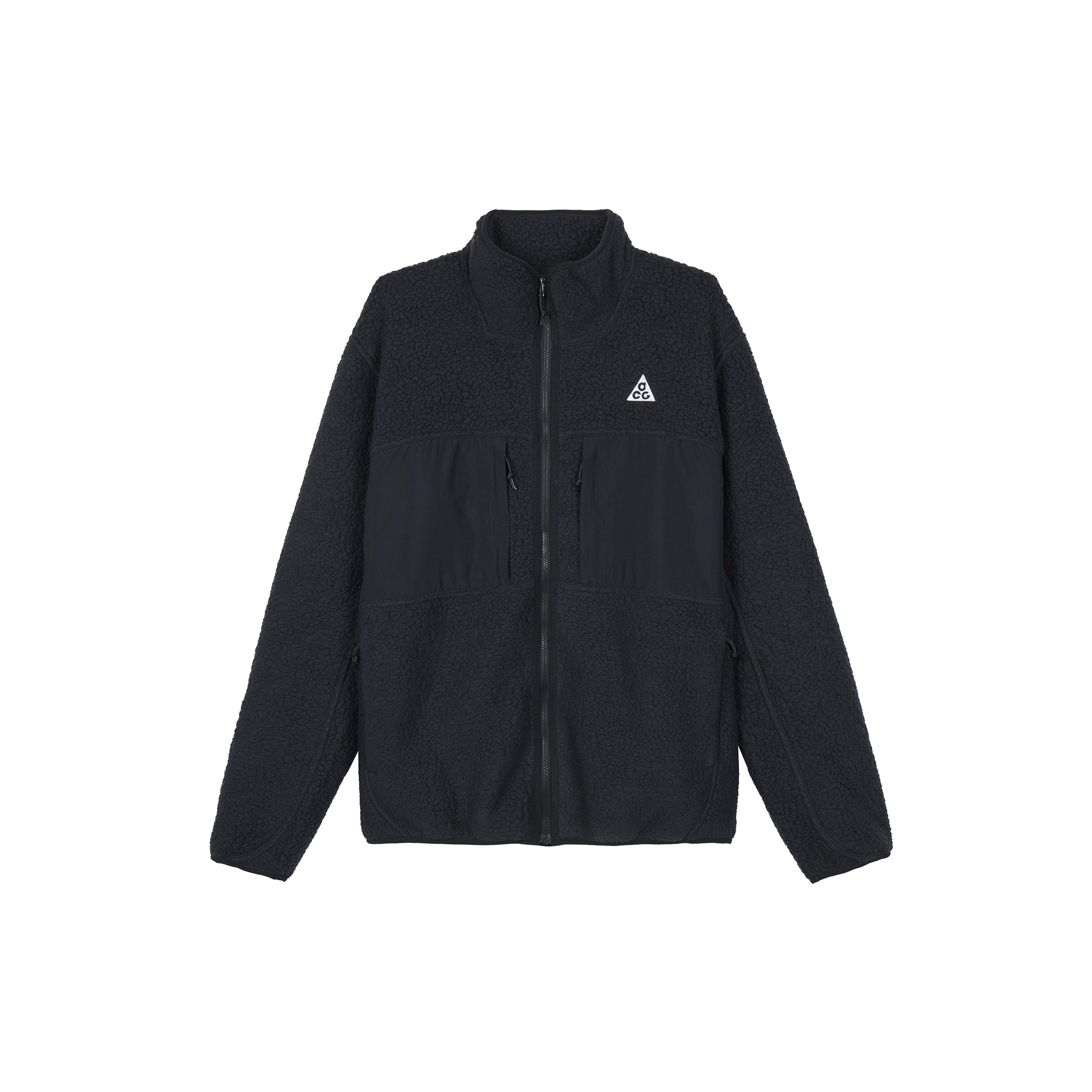 Nike ACG Arctic Wolf Full-Zip Top Asia Sizing Black Men s FN0373-010 M