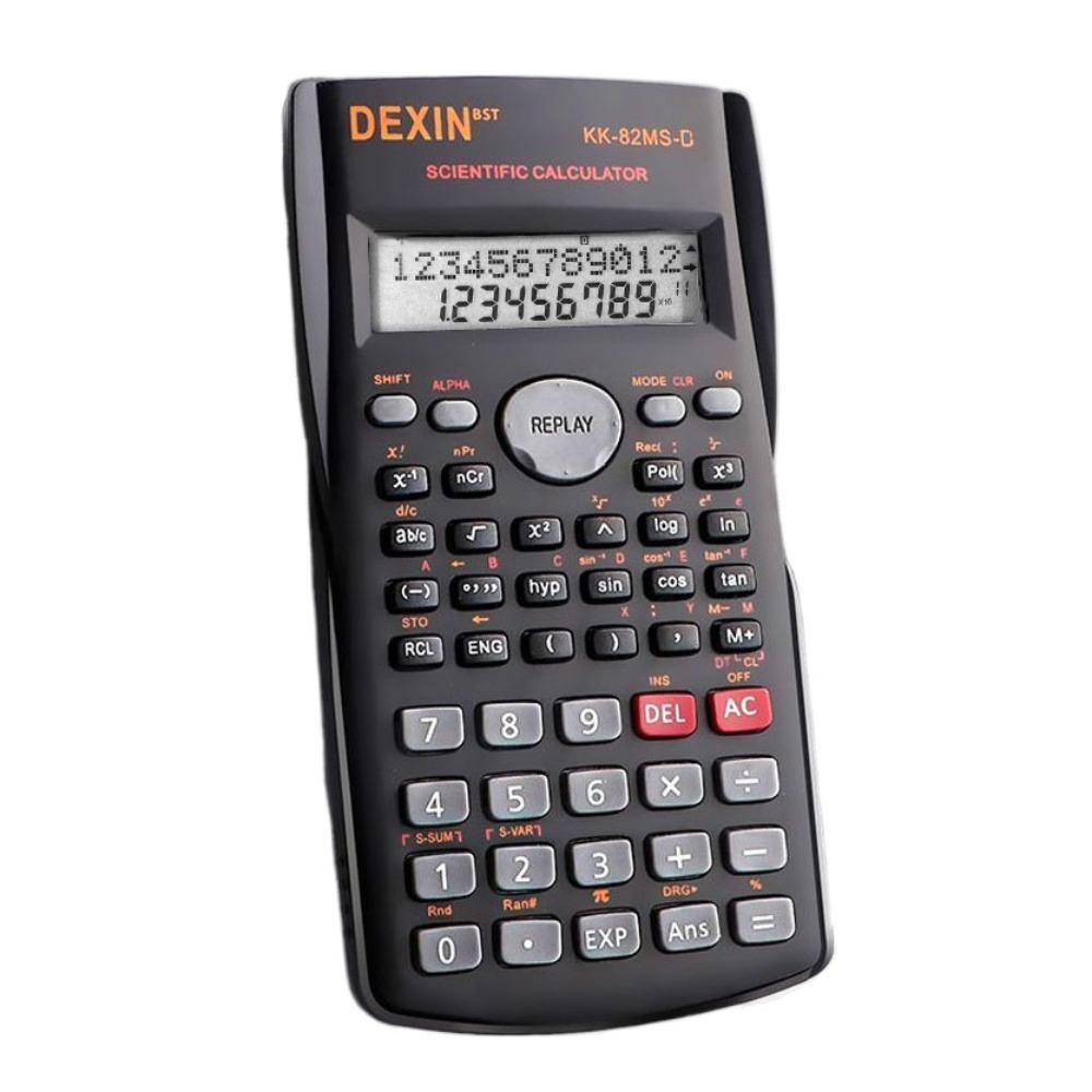 

2-Line Screen Scientific Calculator 12 Digits Display Student Calculator Student Tools style 1