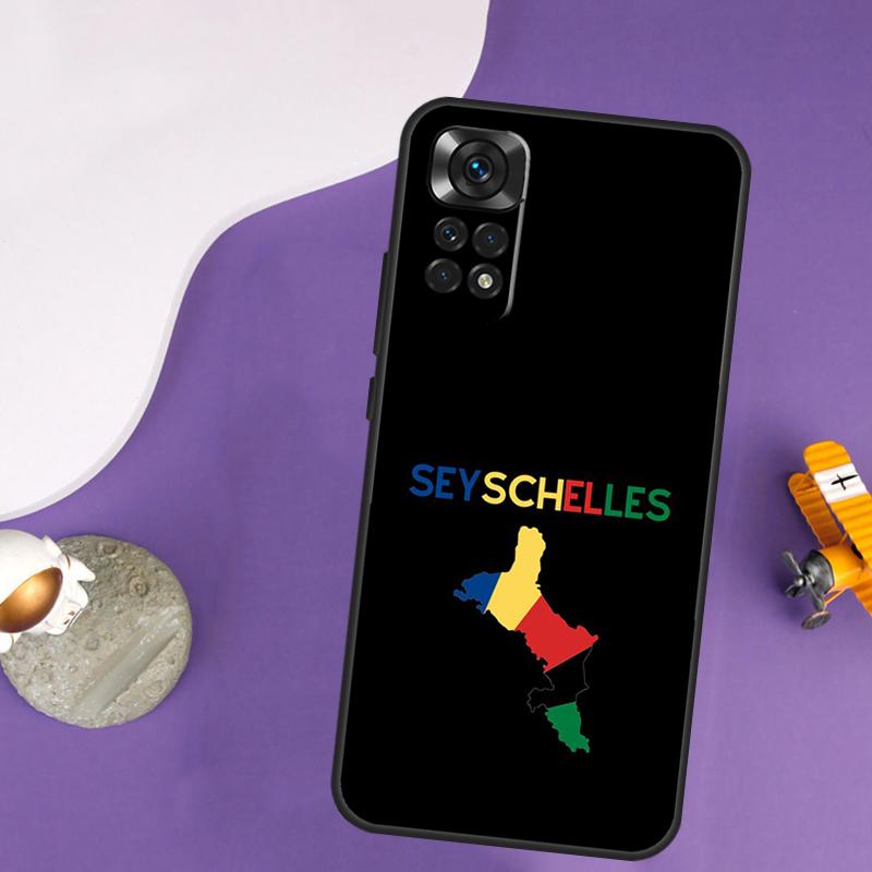 Seychellen Flagge Hülle Für Xiaomi Redmi Note 13 Pro 14 12 9 10 11 Pro 10S 11S 12S Redmi 14C 13C 10C 12C Abdeckung