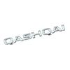 New 3D Car Styling ABS Plastic Car Sticker QASHQAI Letter Logo Car Rear Trunk Body Emblem Sticker Auto Accessories