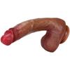 26cm Women's Masturbator Dildo with Sucker Super Soft Silicone Sex Toys Realistic Penis Anal Plug