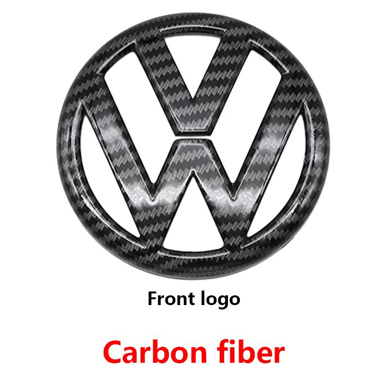 For Volkswagen Volkswagen VW Golf 7 MK7 Front Hood Rear Boot Emblem Cover Trim Logo Badge Sticker Exterior Decoration Car Styling 2013-2017
