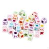 100 Pieces Acrylic Horoscope Cube Beads Large Holes for Jewelry Making, Bracelets, Necklaces,