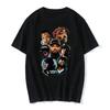 Rapper Tupac Top Streetwear Hip Hop Streetwear Short Sleeve Graphic Print T Shirt Men Women Harajuku Y2K Fashion Loose Oversized Summer New Tee
