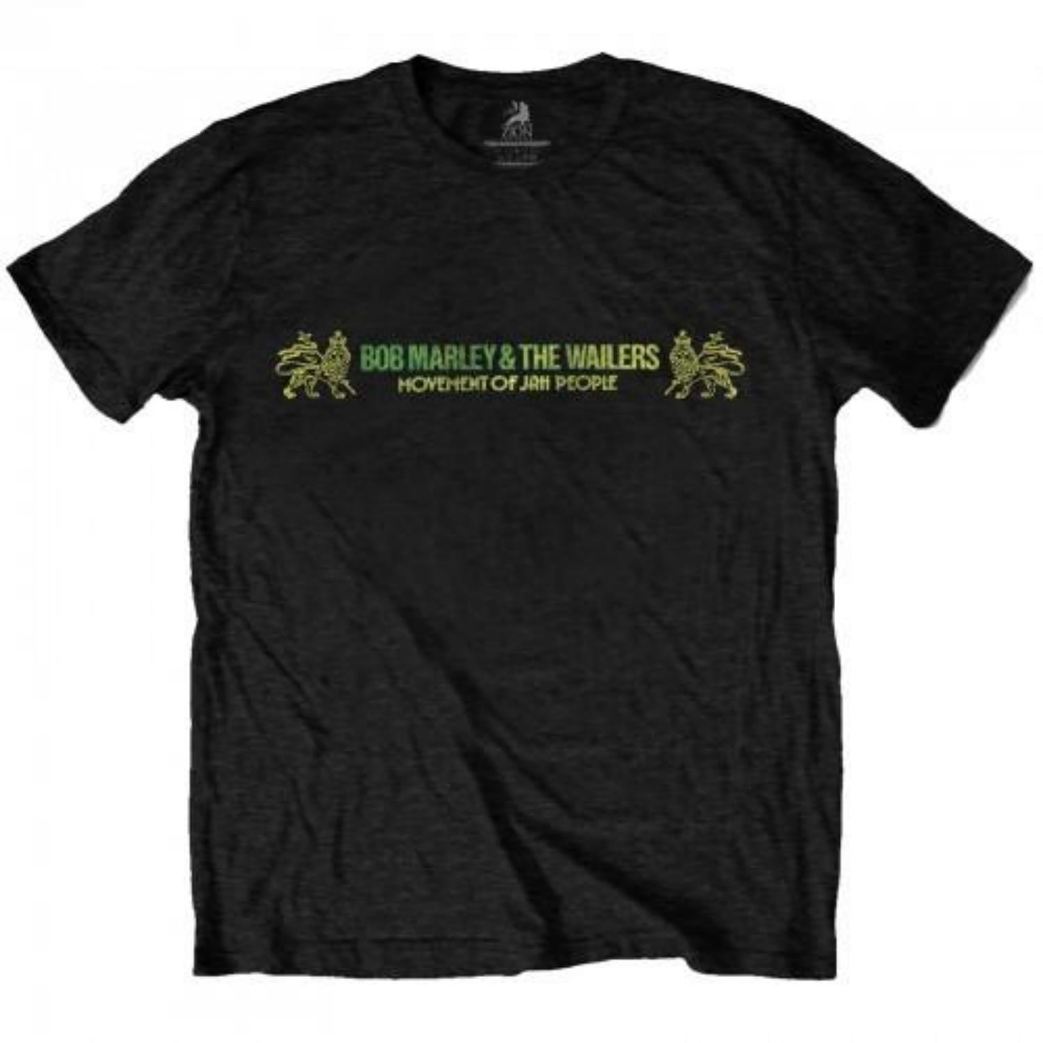 Bob Marley Unisex Adult Exodus Back Print T-Shirt S чёрный