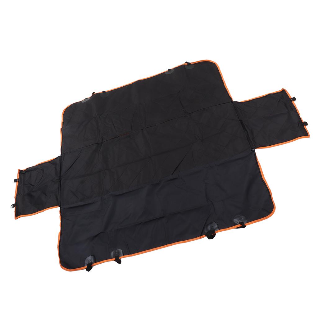 Backseat Pet Cover Waterproof Breathable Prevent Slip Oxford Cloth Dog Car Mat for Trucks SUVS
