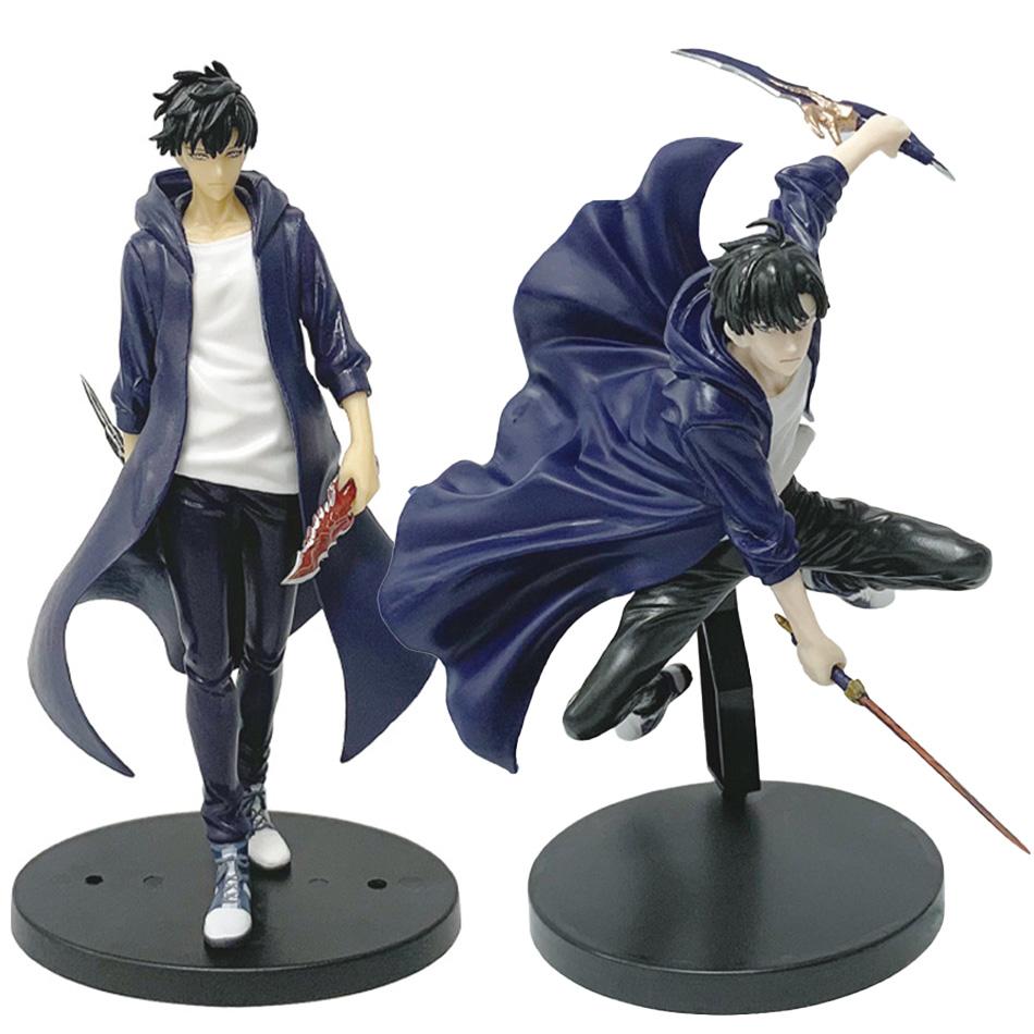 Solo Leveling Sung Jin woo Anime Figure Ore dake Level Up na Ken Shun Mizushino Anime Figures Collectible Model Doll Toys Gifts