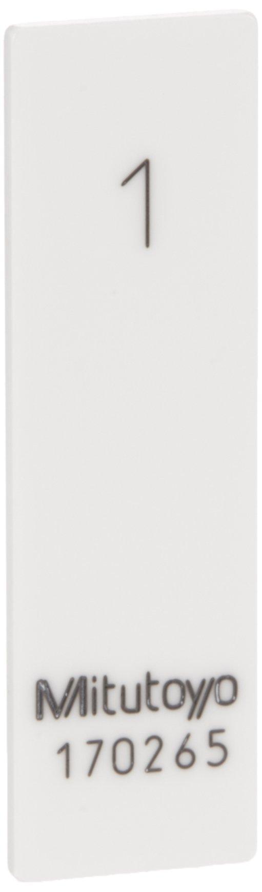 

Mitutoyo Rectangular Gauge Grade Block, Ceramic, 2, 1mm, 613611-04