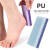 Double-Sided Striped Pumice Foot File: Pedicure Tool for Foot Massage and Dead Skin Removal.