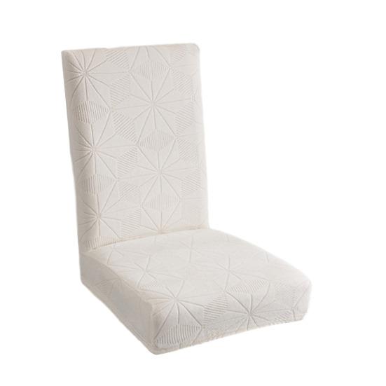 Aksamitny Pokrowiec na Krzesło do Jadalni Rozciągliwy Pokrowiec na Krzesło Parson Zdejmowany Zmywalny Ochraniacz na Siedzisko na Wesele Imprezę Domowy Restauracja Hotel Bankiet