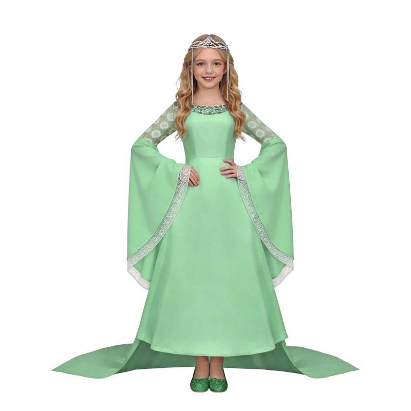 The Lord Of The Rings Arwen Green Cosplay Dress For Halloween And Role Play Events