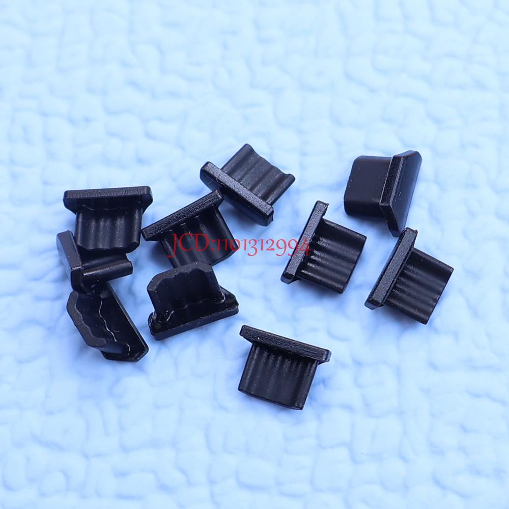 50pcs Silicone Dust Plugs Type-C Micro USB Phone Anti-dust Protector Cover USB Charging Port HDMI-Interface RJ45 For Laptop