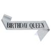 European & American Glitter Princess Birthday Sash for Girls