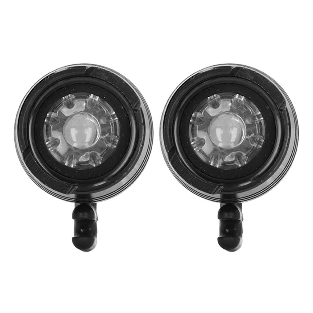 2PCS Clogs Shoes Headlight Decorative Aluminum Alloy ABS IPX5 Waterproof Clogs Headlamp for
