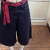 Retro Red Polka Dot Silk Scarf Belt - Korean Style Thin Waistband for Women