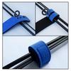 5Pcs Fishing Rod Tie Holder Strap Outdoor Fishing Rod Carry Strap Adjusted Tackle Holder Hook Tie