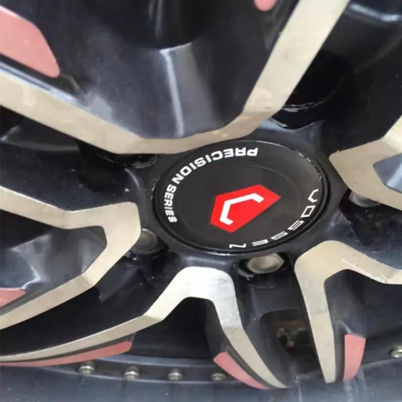 4 STuks/partij 60MM 68MM VOSSEN Embleem Logo Auto Wielnaafdoppen Wielnaafdop Decoratie Auto Styling Velg Naafkap