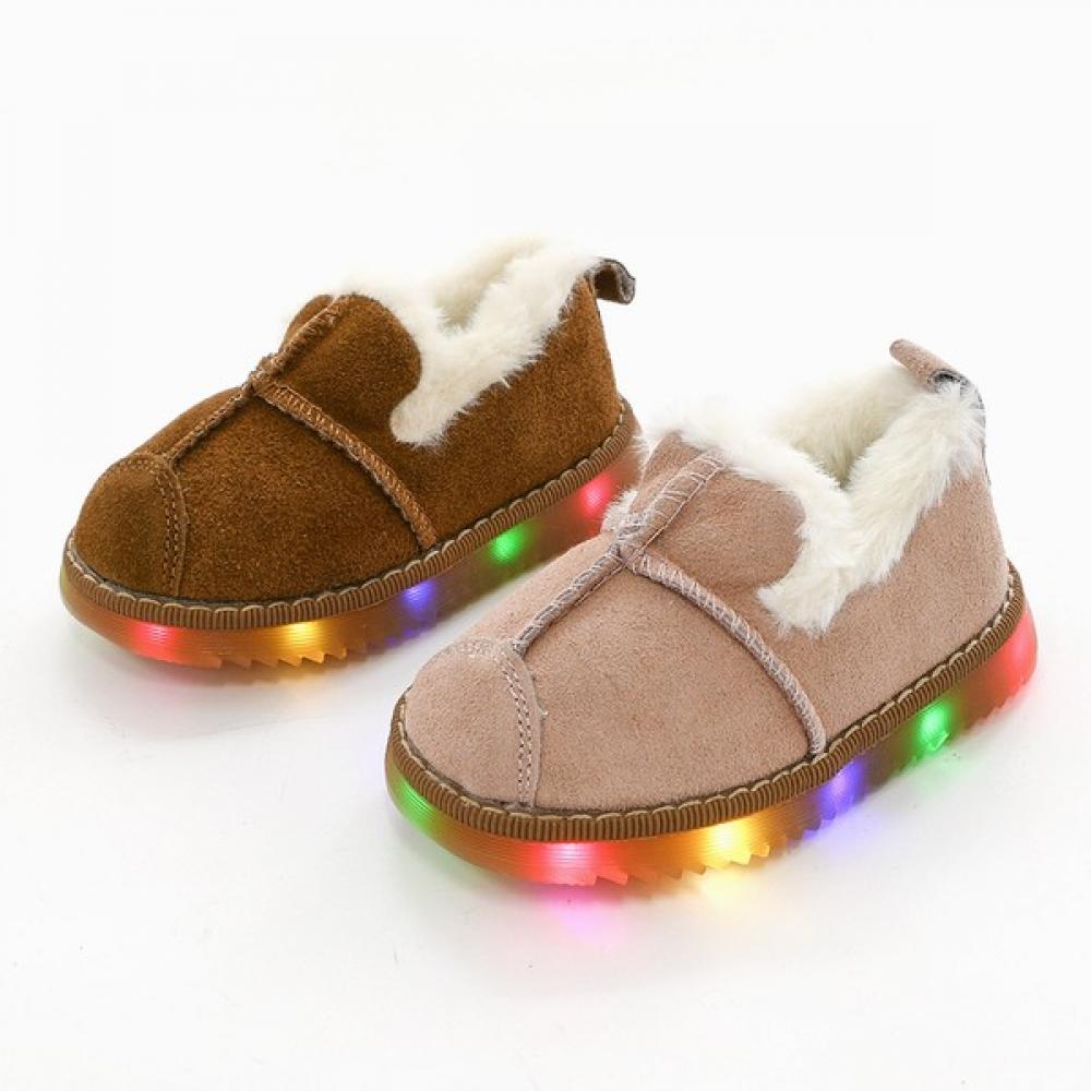 

Levisfoot 350 Baby Kids Warm Fur Led Slip On Braun/180mm