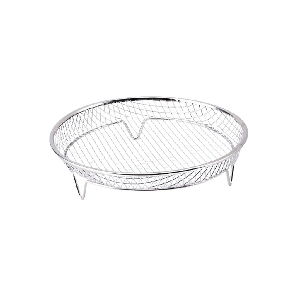 3/1Pc Air Fryer Accessories Kitchen Filter Rack Stackable BBQ Grill Rack Food Frying Basket Set Multipurpose Baking Cooking Tool