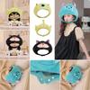 Cute Cartoon Three-eyed Plush Hat For Girls, Winter Warmth And Photo Prop