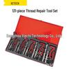 131-Piece Thread Repair Kit for Cars - Tap & Fix Tools