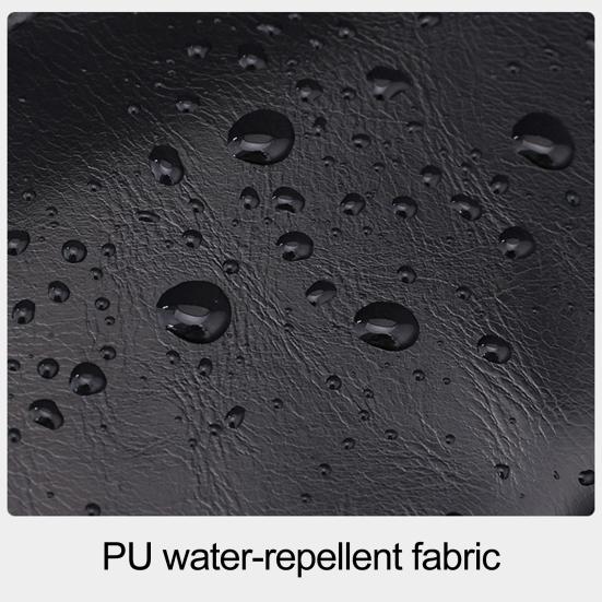 Wasserdichte Toilettentasche für Herren aus Kunstleder, Reise-Kulturbeutel mit mehreren Fächern, Organizer für Pflegeutensilien für Rasierzubehör