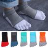 Cotton Shaping Socks Anti Friction No Show Ankle Socks Five Finger Socks Ankle Socks Men's Socks