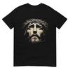 Jesus Christ Face With Crown Of Thorns God Bible Vintage Tshirt