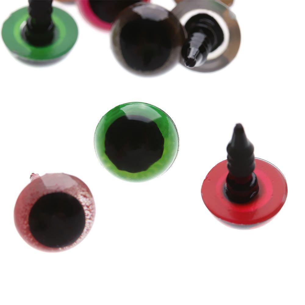High Quality Stuffed Toys Parts Plastic Safety Eyes Crafts Bear Animal Accessories Puppet Crystal Eye Dolls DIY Tools