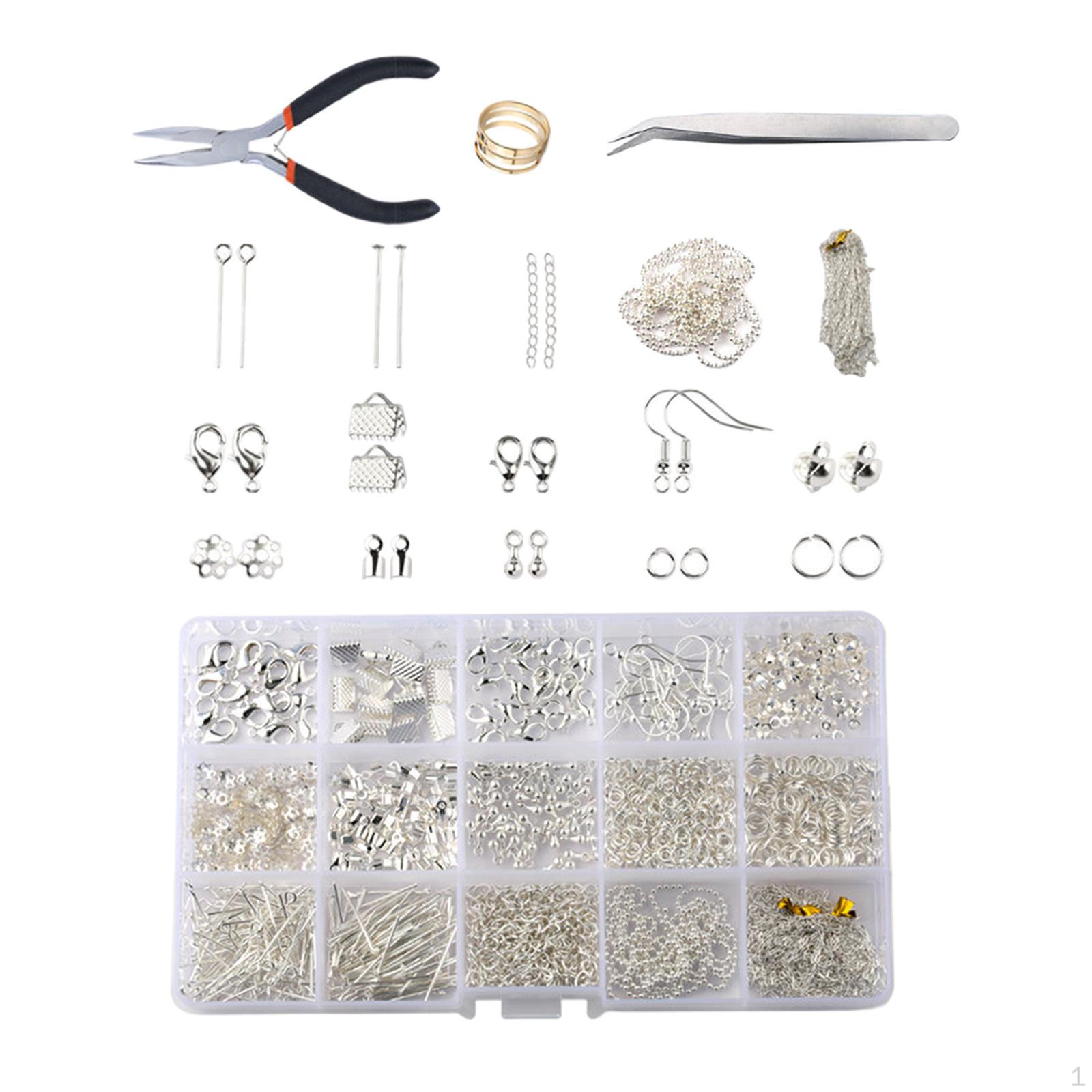 

Jewelry Earring Making Repair for Bracelets Accessories Silver