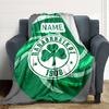Custom Name Getafe FC Crest Blanket for Couch & Bed, Plush Cozy Fuzzy Blanket Super Soft & Warm Blankets for Fall and Winter. 0908249
