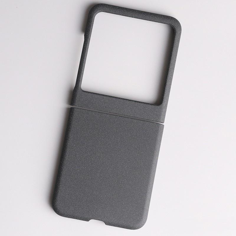 Sandstein-Hartschale für Motorola Moto Razr 50 40 2024 2023 2022 / Razr 40 Ultra, PC-Kunststoff, matt, mattiert, Schutzhülle