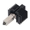 Hotend-Kit 0,2 mm Düse aus gehärtetem Stahl Extruder Hot End mit 2510 Lüfter für Bambu Lab P1P P1S 3D