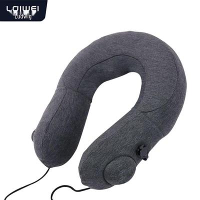 Lede Wei Automatic Inflatable Massage U-shaped Neck Pillow CN Plug (adapter Included)