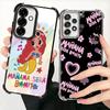 Karolg M-Manana Sera B-Bonito Plating Phone Case For Samsung A17 A07 A37 A57 A16 A56 A15 A55 A14 A54 A13 A53 A26 A36 A25 A35 A24